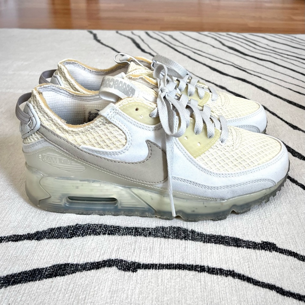 Nike Air Max 90 Terrascape Sneakers Men’s Size 7.5 White Cream
